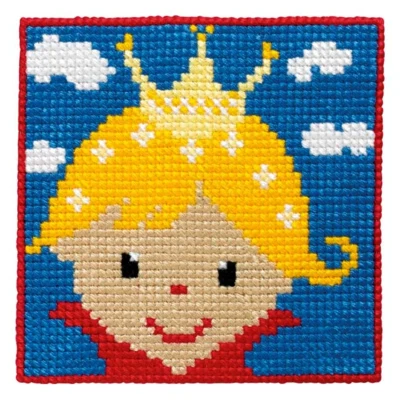 Borduurpakket voor Kinderen Prinses