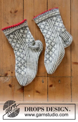 0-1433 Tip Toe Kerstman van DROPS Design