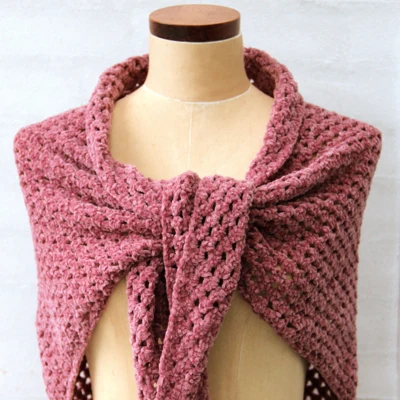 Go Handmade Oma Sjaal Bohéme Velvet &quot;Fijn&quot;