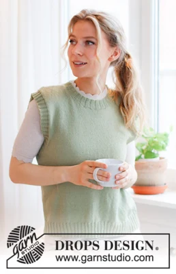 220-42 Abby Vest by DROPS Design