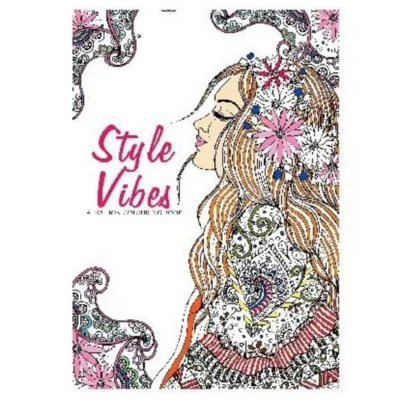 Kleurboek A4 Style Vibes, 32 pagina&#39;s