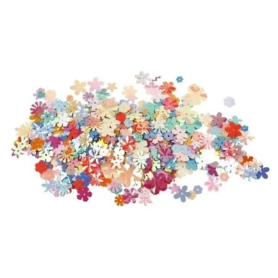 Pailletten, Bloemmotieven, 10 g