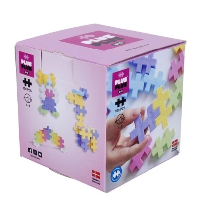 Plus-Plus LARGE Pastelmix, 100 st.