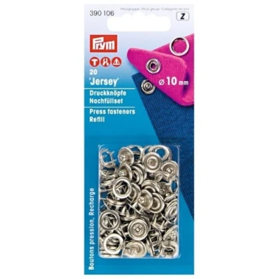 Prym Jersey Drukknopen, 20 st.