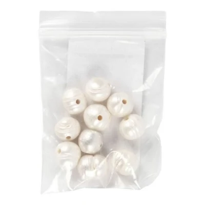 Zoetwaterkralen 9-11 mm, 10 st.