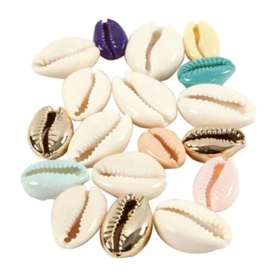 Schelpkralen 20 mm, 75 stuks