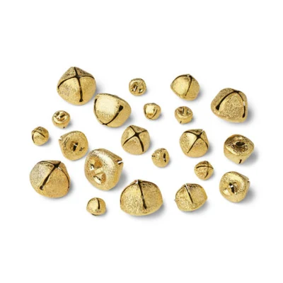 HobbyArts Klokken, Gouden glittermix, 30 st.