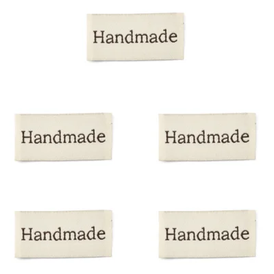 LindeHobby Handmade Label (4 cm x 2 cm)