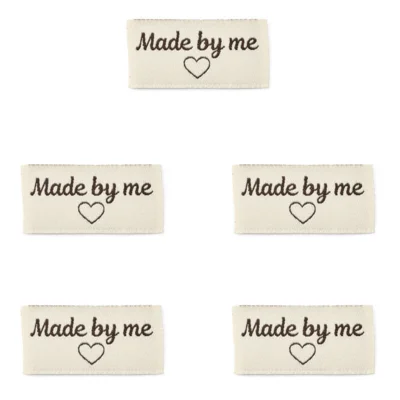 LindeHobby Made By Me Label (4 cm x 2 cm)