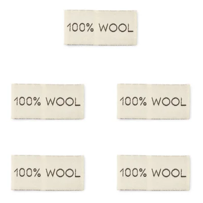 LindeHobby 100% Wol, Label (4 cm x 2 cm)