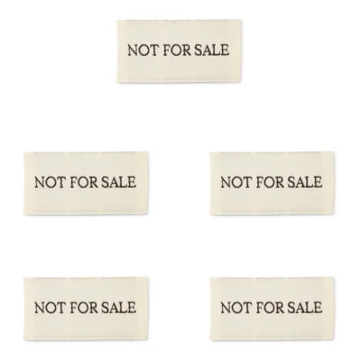 LindeHobby Not For Sale Label (4 cm x 2 cm)