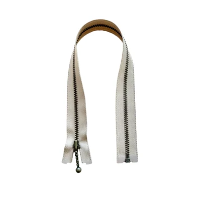 YKK Deelbare Rits Antiek Messing 6 mm 45 cm